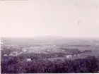 Utsikt över Falköping mot Ålleberg omkring 1900.