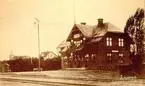 Åsarps järnvägsstation.