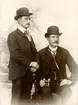 August Wahlgren och Frand (som troligen hette Ferdinand).