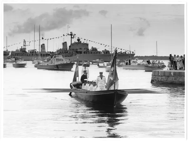 kungaslup nr 44 med kung Carl XVI Gustav och Drottning Silvi