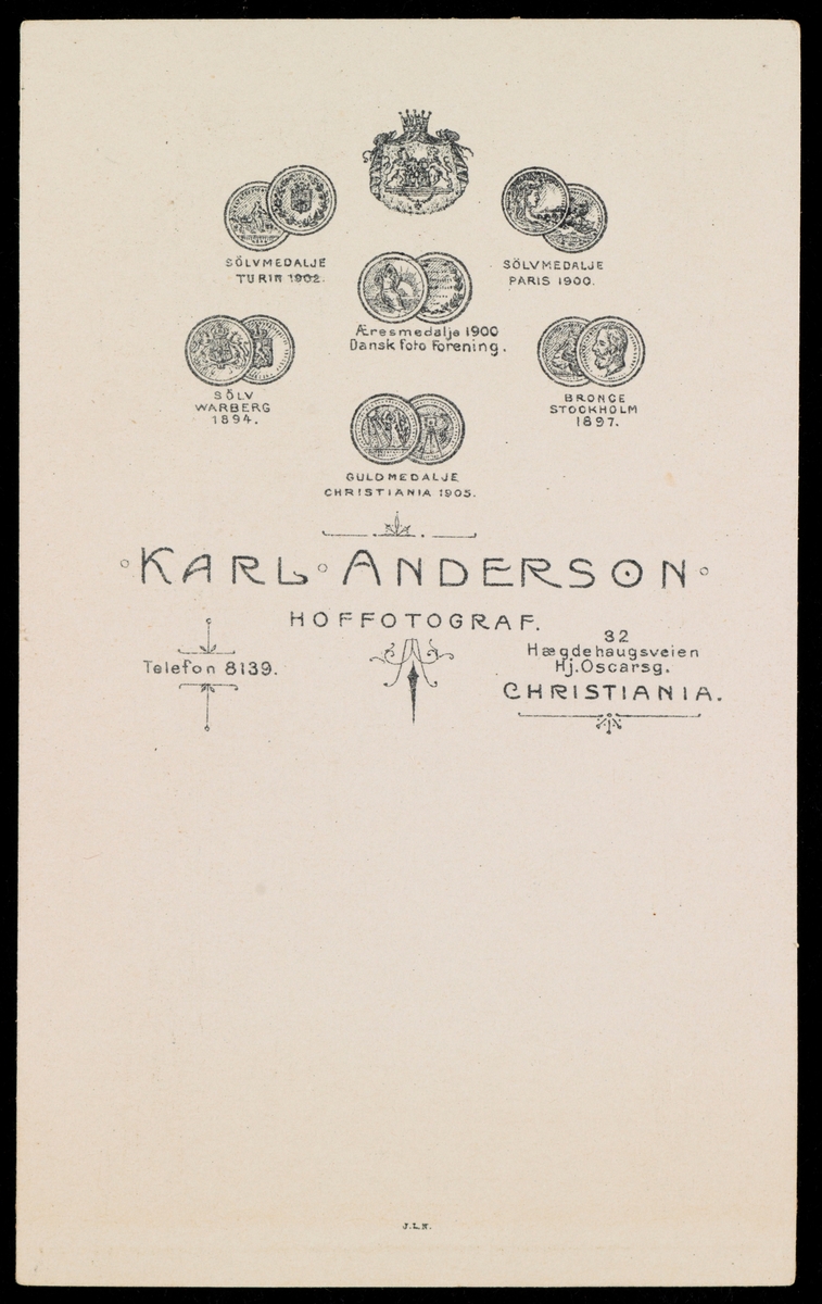 Portrett av Dr. Theodor Christian Brun Frölich.
