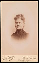 Portrett av Borghild Fritzner.