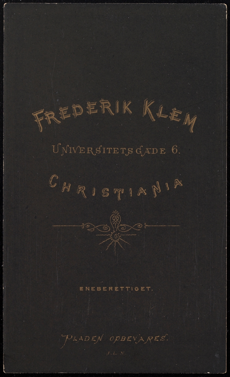 Portrett av Louise Mathiesen.