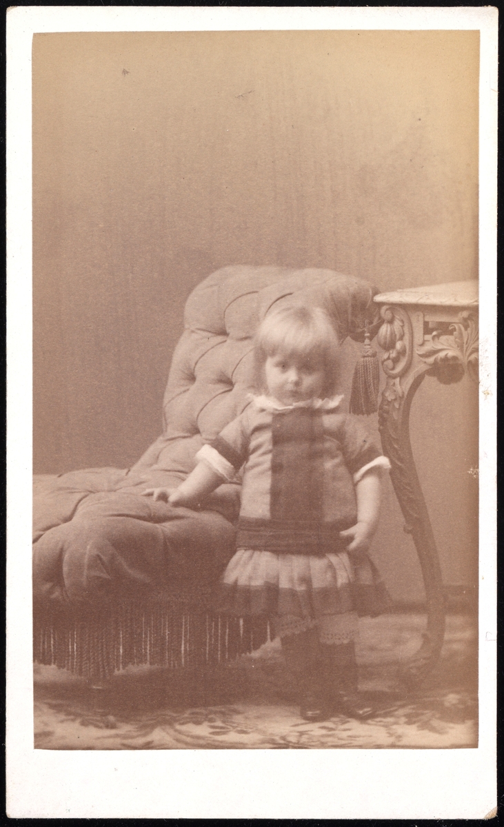 Portrett av ukjent barn.