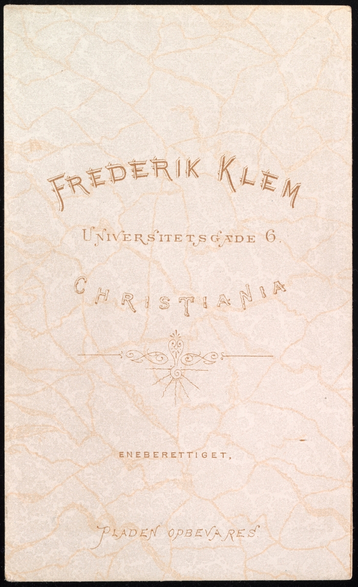 Portrett av ukjent barn.