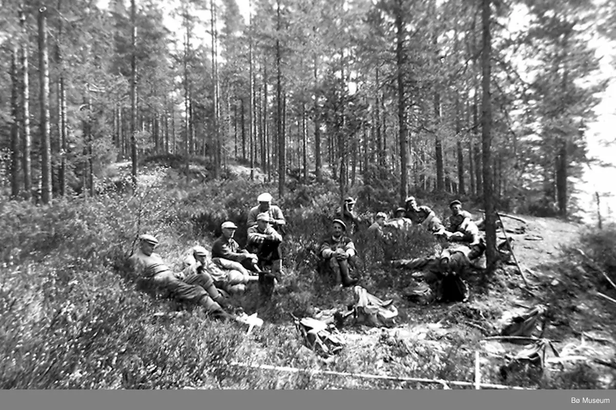 Fløytarlaget på Heia 1958