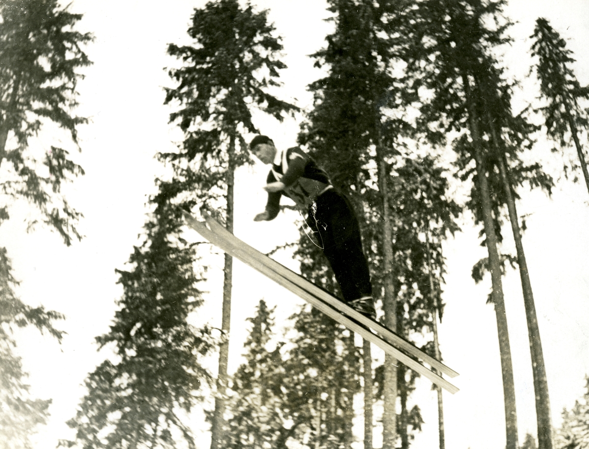 Norwegian skier Grøttumsbraaten in OG at Lake Placid