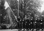 Jubileum 50 års, A 6. Standarvakten i Rådhusparken.