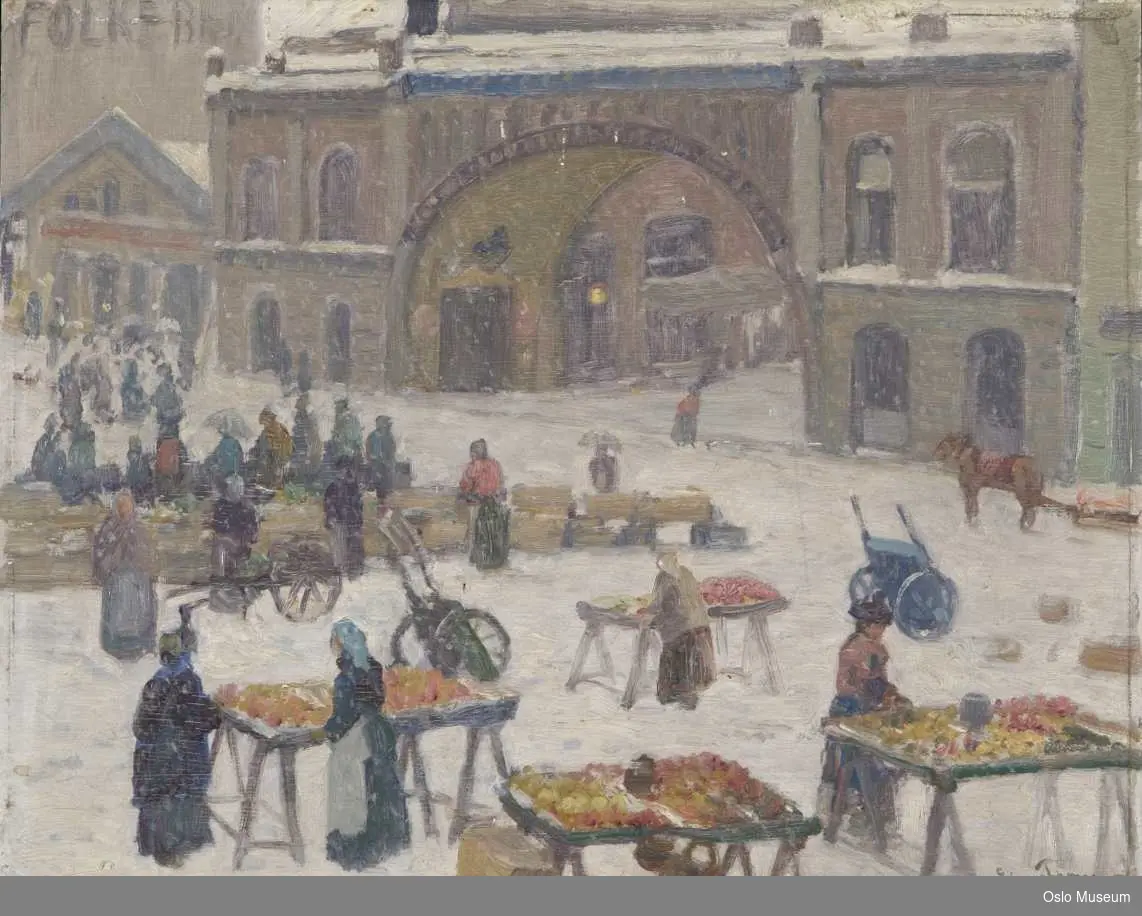 Youngstorget [oljemaleri]