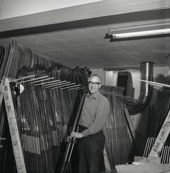 Interiør av Kongsberg Skifabrikk