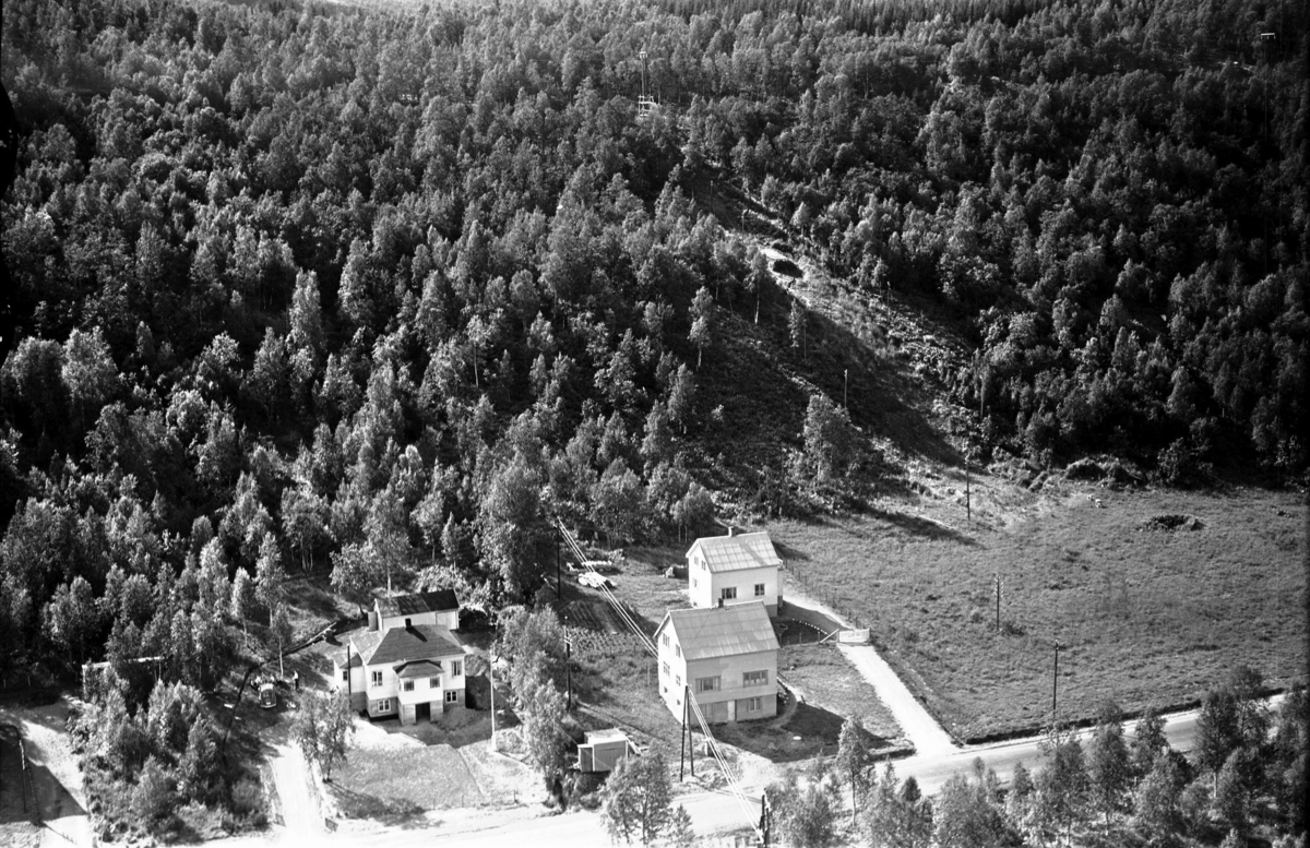 Flyfoto: Setermoen, Bjørnsund i Bardu 1959