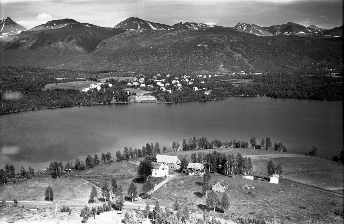 Flyfoto: Setermoen, Sæternes i Bardu 1959