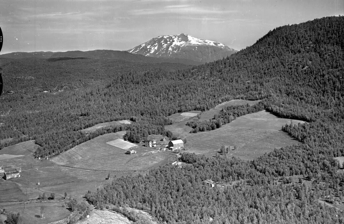 Flyfoto: Salangsdalen, Livelten i Bardu 1956