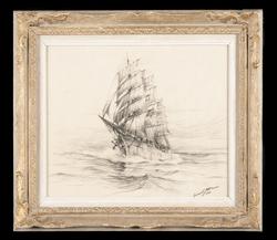 Tremastad fullriggare