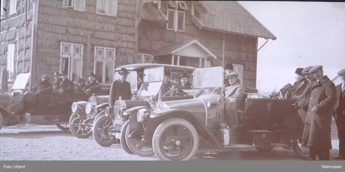 Amerikatelegrafen. Gruppebilde, stortingskomite, Nærland