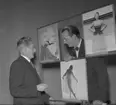 Fotoutställning på Konsthallen. 28 augusti 1955.