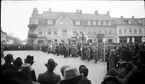 Svenska flaggans dag på Stora torget.