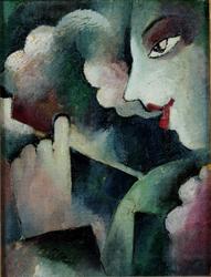 Rökarens huvud [Måleri]