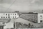 Kalmar tändsticksfabriks kontorsbyggnad på 1950-talet.