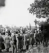N. Vånga sn. Hans Majestät Konung Gustav VI Adolf på Lumbers hög den 19 augusti 1951.