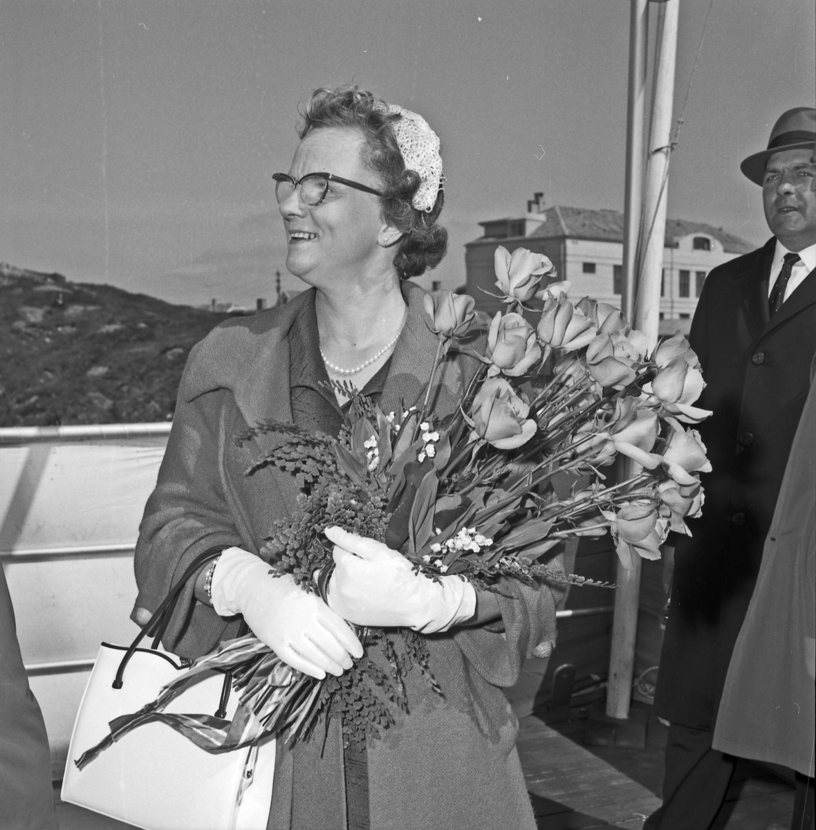 Stabelavløping, dåp M/S "Bris" - bestiller H.M.V.