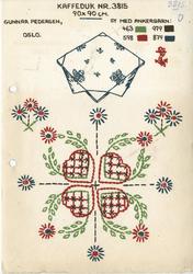 Broderimønster: Dukar