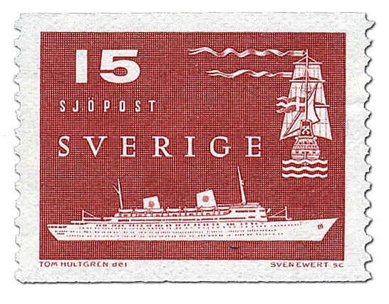 Postförande båt Gripsholm II.