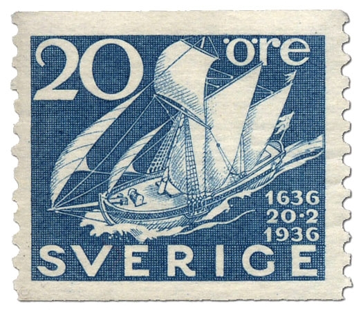 Fartyg på frimärken.