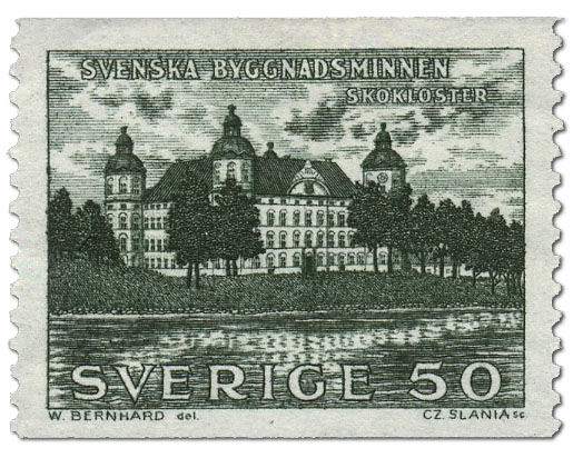 Skoklosters slott, byggt 1645-1677 för Carl Gustaf Wrangel.
