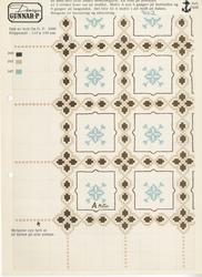 Broderimønster: Dukar