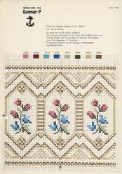 Broderimønster: Putemani