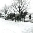 Firande av Kalmar brandkårs 40-årsjubileum den 1:a januari 1946.