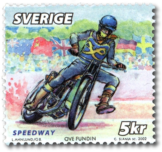 Owe Fundin mångfaldig världsmästare i speedway