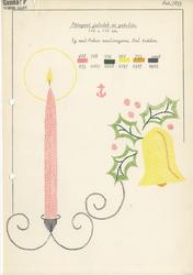 Broderimønster: Dukar