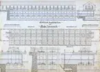 Ritning.Turbiner för Elektrisk kraftstation vid Näs.