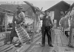 Vid Långebryggan i Mollösund 1938