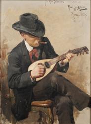 Aron Johansson (1860-1936), arkitekt, akvarellist, ledamot a