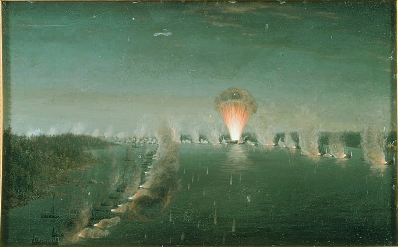 Affären vid Björksund 1790 by Johan Tietrich Schoultz