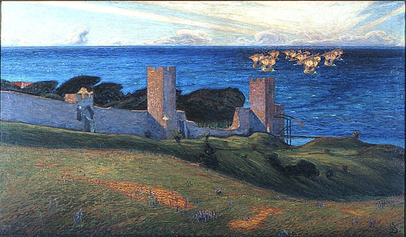 Vision. Motiv från Visby