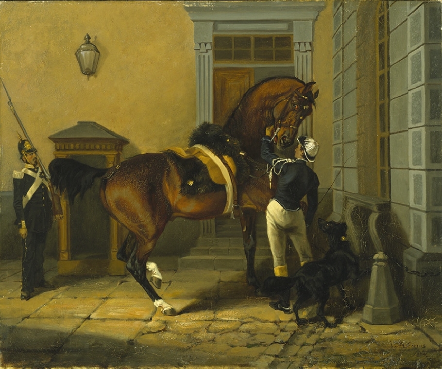 Carl XV:s favorithäst Gentleman
