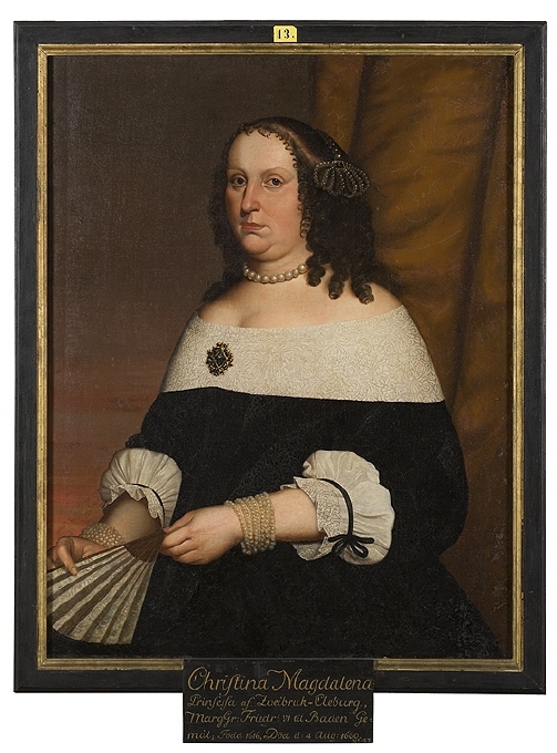 Kristina Magdalena pfalzgrevinna av Zweibrücken markgrevinna av Baden-Dulach 1616-62