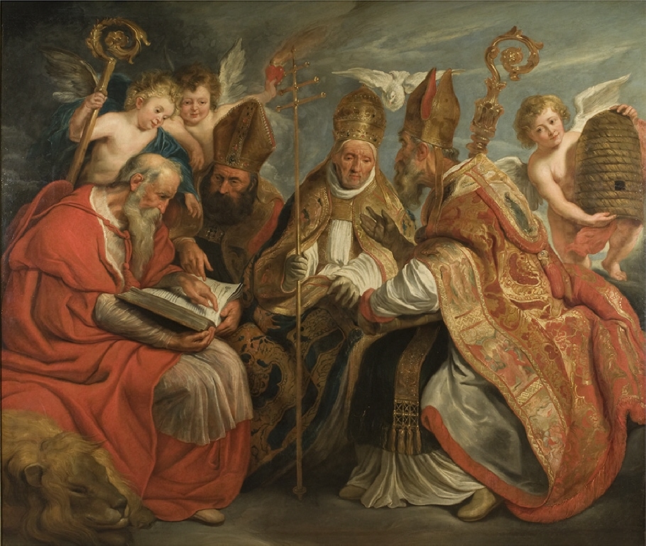 De fyra kyrkofäderna