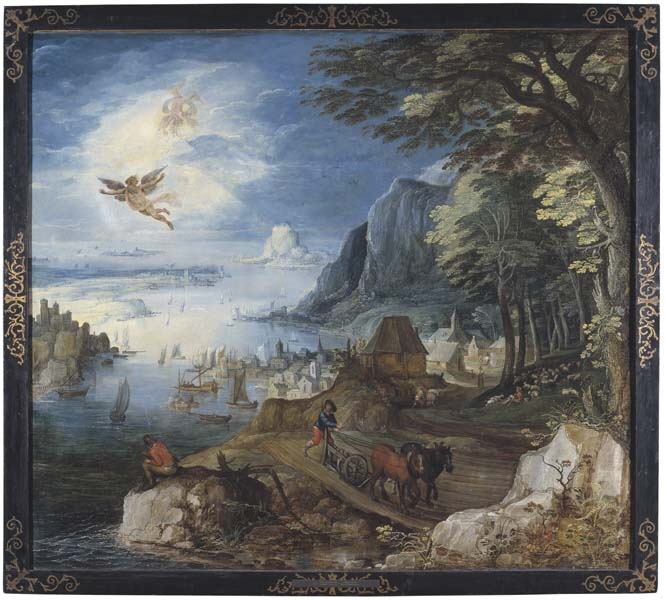 Landskap med Ikaros fall