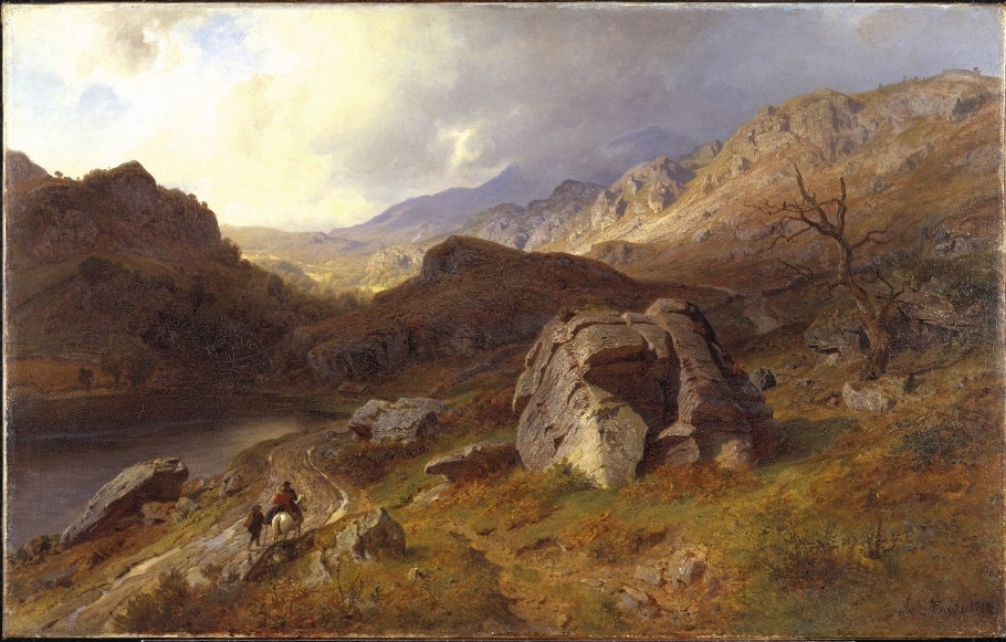 Lledr Valley i Wales