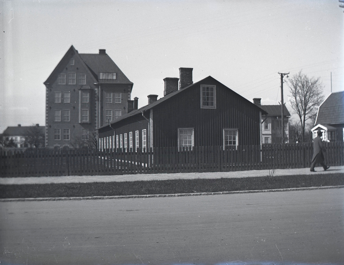 Första skolköket 1908. Vasaskolan 1917.