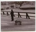 Omkring 1900. Detalj ur större bild, tagen på Tullbron i Kalmar.