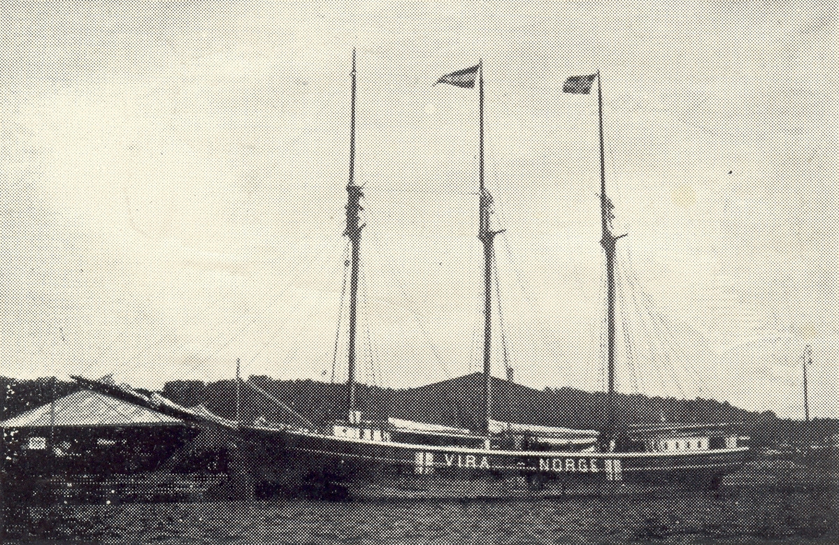 Vira136 ton, b. Figeholm, Sverige 1902. Sålt till Halden 1916 - till Sandmos 1918. ... av Norsk Register 1920.