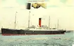 Fartyget RMS Ivernia som tillhörde Cunard Lines.