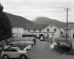 Sortland Trælast- og Møbelforretning (Trelasten), 1954. Trel