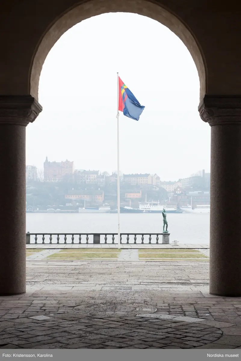 Samernas nationaldag, 6 februari, firas vid Stockholms stadshus 2014.